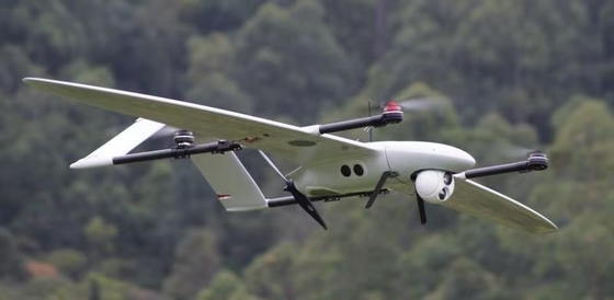 Drone táctico Lidar PPK Oblique 3D VTOL Drone 240Mins Resistencia 250Km Mapeo de alcance