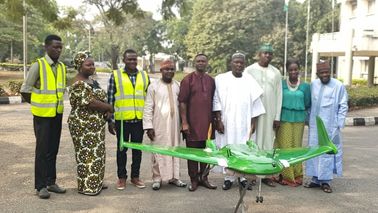 Abejón DE ALA FIJA, tiempo de vuelo del UAV GLG8 300mins 12Kg sacar el peso