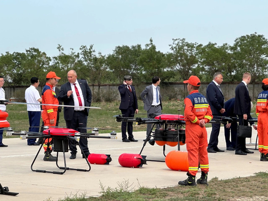 Firefighting Drone  for High-Rise Fires Flight Height 4500m,Max Payload:50Kg,Range:80Km