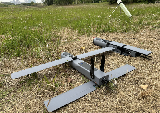 Switchblade UAV,Tactical Drone ,Suicide Kamikaze Loitering Missile Drone, 200Km Range,120mins Endurance,288km/h Speed,Payload 8Kg.