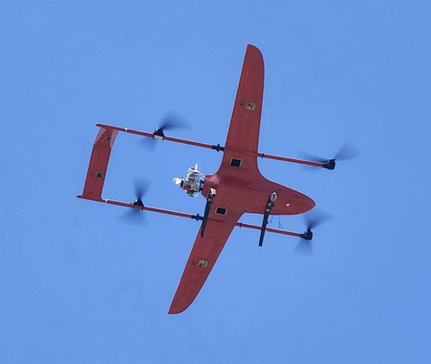New Gasoline  VTOL 18Hours Endurance ,350Km Range for Survey, Surveillance and Border Patrol