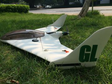 Abejón de ala fija, tiempo de vuelo 90mins para trazar, tareas del tiempo largo, medidas