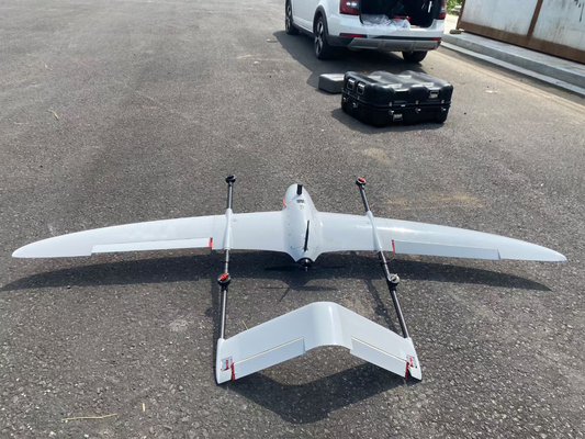 Drone táctico Lidar PPK Oblique 3D VTOL Drone 240Mins Resistencia 250Km Mapeo de alcance