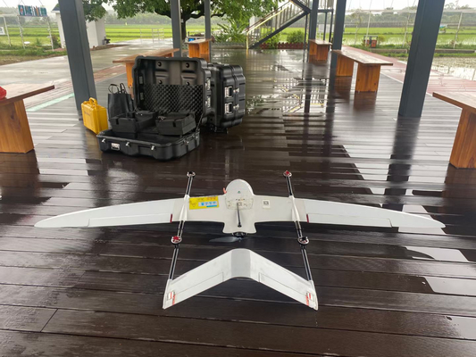 Nuevo VTOL plegable de GL con la cámara multiespectral para la agricultura de la precisión, examinar y el transporte material biomédico