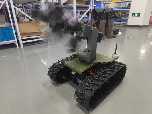 Drone de tierra todo terreno rastreador rastreado plataforma del chasis del robot