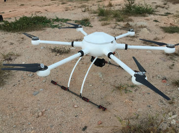 El eje RC Hexacopter de Hexacopter 6 con el vídeo de los 200km transmite GPS Google que traza la navegación de múltiples puntos