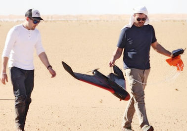 Nuevo plegamiento en el bolso trasero B-WING que traza la duración DE ALA FIJA del abejón los 80Km Distance.90MINS para trazar