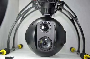 Cámara dual del enfoque del nuevo sensor EO/IR óptico 30* con la blanco que cierra el sistema