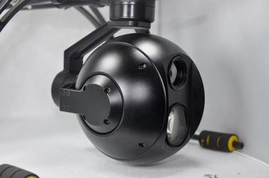Cerradura integrada dual de la blanco de la cámara de Zoomable y de la toma de imágenes térmica para el enfoque de la vigilancia (640 Flir) 10* 20*and 30*