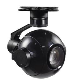Cerradura integrada dual de la blanco de la cámara de Zoomable y de la toma de imágenes térmica para el enfoque de la vigilancia (640 Flir) 10* 20*and 30*