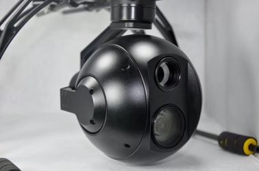 Cerradura integrada dual de la blanco de la cámara de Zoomable y de la toma de imágenes térmica para el enfoque de la vigilancia (640 Flir) 10* 20*and 30*