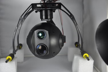 Cerradura integrada dual de la blanco de la cámara de Zoomable y de la toma de imágenes térmica para el enfoque de la vigilancia (640 Flir) 10* 20*and 30*