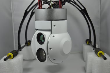 Cerradura integrada dual de la blanco de la cámara de Zoomable y de la toma de imágenes térmica para el enfoque de la vigilancia (640 Flir) 10* 20*and 30*