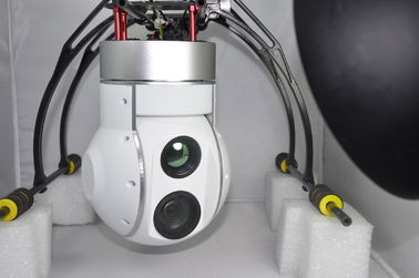 Cerradura integrada dual de la blanco de la cámara de Zoomable y de la toma de imágenes térmica para el enfoque de la vigilancia (640 Flir) 10* 20*and 30*