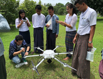 Carga útil aérea Hexacopter de los vehículos 5KG de Unmaned para las tareas de la entrega especial y de la inspección