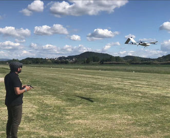 Resistencia VTOL de la gama 4hours del abejón los 250km del Lidar de PPK para el trazado y la vigilancia de 3D