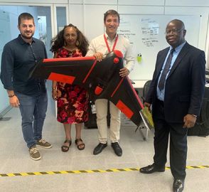 Nuevo PPK desmontable GL-BWING que traza al profesional DE ALA FIJA del abejón diseñado para trazar, portátil para las tareas exteriores