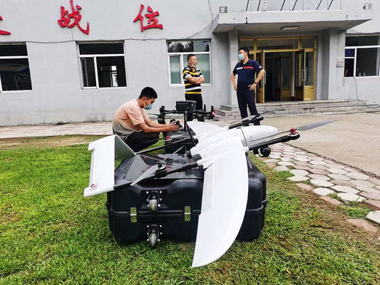 Resistencia VTOL de la gama 4hours del abejón los 250km del Lidar de PPK para el trazado y la vigilancia de 3D