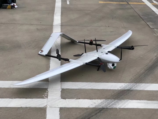 Nuevo VTOL plegable de GL con la cámara multiespectral para la agricultura de la precisión, examinar y el transporte material biomédico