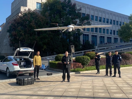 Nuevo VTOL plegable de GL con la cámara multiespectral para la agricultura de la precisión, examinar y el transporte material biomédico