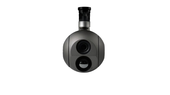cámara dual del enfoque del sensor EO/IR óptico de 4K 30* con la blanco que cierra el sistema para la vigilancia