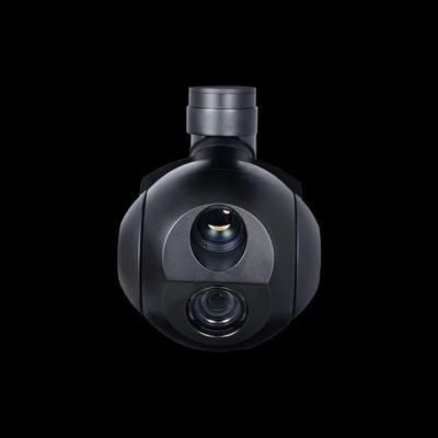 cámara dual del enfoque del sensor EO/IR óptico de 4K 30* con la blanco que cierra el sistema para la vigilancia
