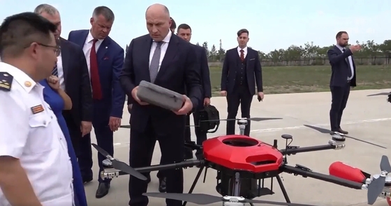 abejón contraincendios 5G para la altura de gran altura los 4500m, Max Payload del vuelo de los fuegos: 50Kg, gama: los 80Km
